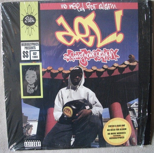 Del! The Funky Homosapien - No Need For Alarm (1993) - VG+ LP Record (Missing Disc 1 A/B) Elektra USA Unofficial Release Vinyl - Jazzy Hip-Hop - Shuga Records
