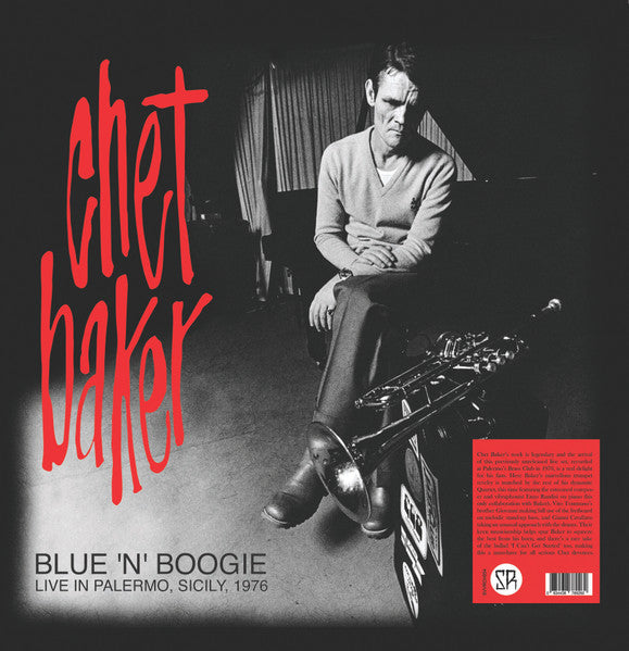 Chet Baker - Blue ‘N’ Boogie (Live In Palermo, Sicily,1976) - New LP Record 2022 Survival Research Australia Vinyl - Jazz / Cool Jazz - Shuga Records