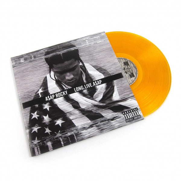 A$AP Rocky - Long.Live.A$AP (2013) - Mint- 2 LP Record 2022 RCA Polo Grounds Orange Translucent Vinyl - Hip Hop / Cloud Rap - Shuga Records