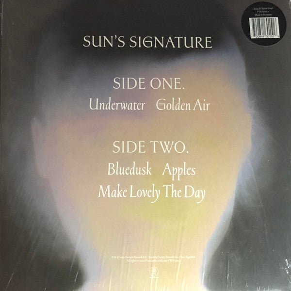 Sun's Signature - Sun's Signature - Mint- EP Record Store Day 2022 Partisan RSD Vinyl - Art Rock / Downtempo / Dream Pop - Shuga Records