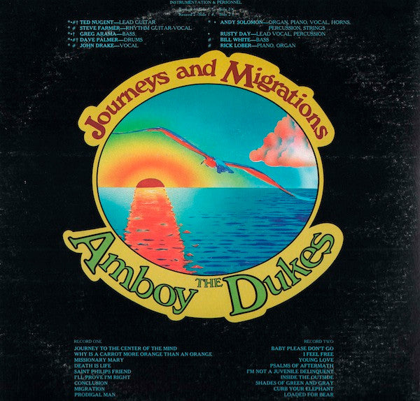 The Amboy Dukes – Journeys And Migrations - VG+ 2 LP Record 1973 Mainstream USA Vinyl - Psychedelic Rock - Shuga Records