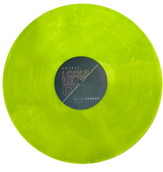 Avicii, Nicky Romero – I Could Be The One - New 12" Single Record 2012 Europe Neon Yellow Transparent Vinyl - House / EDM / Pop