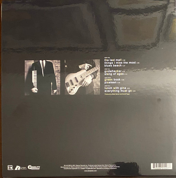 Steely Dan - Everything Must Go (2003) - New 2 LP Record 2022 Analogue Productions 180 gram Vinyl - Pop Rock / Jazz Fusion - Shuga Records