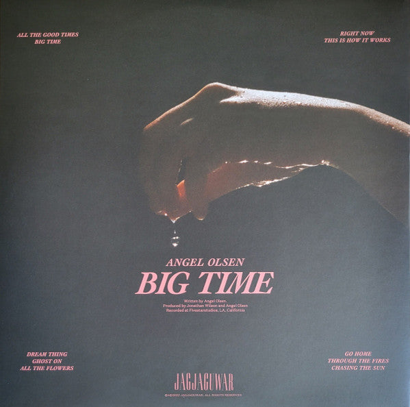 Angel Olsen – Big Time - New 2 LP Record 2022 Jagjaguwar Secretly Society Club Edition Blue/Pink Marbled Vinyl & Download - Indie Rock / Indie Folk - Shuga Records