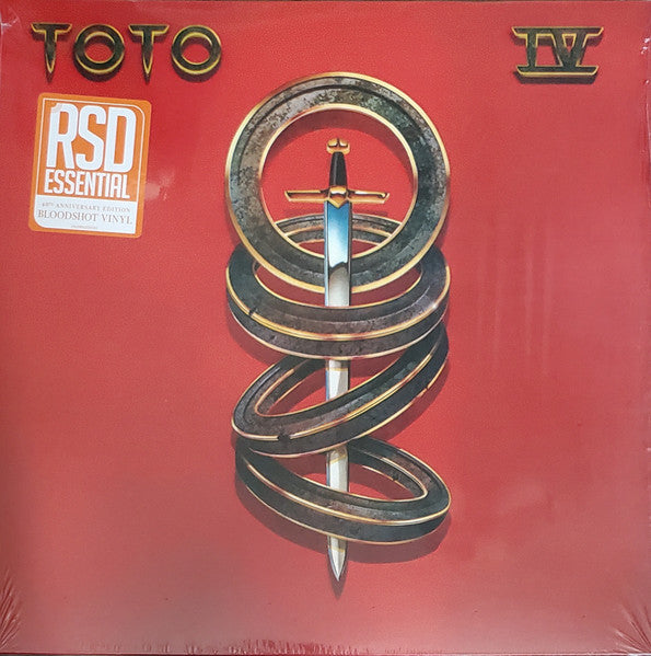 Toto - IV (1982) - New LP Record 2022 Columbia RSD Essentials Bloodshot Vinyl - Pop Rock - Shuga Records