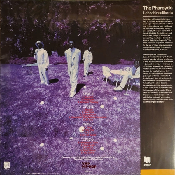The Pharcyde - Labcabincalifornia (1995) - New 2 LP Record 2018 Vinyl Me Please Craft Yellow & Red Vinyl & Booklet - Hip Hop - Shuga Records