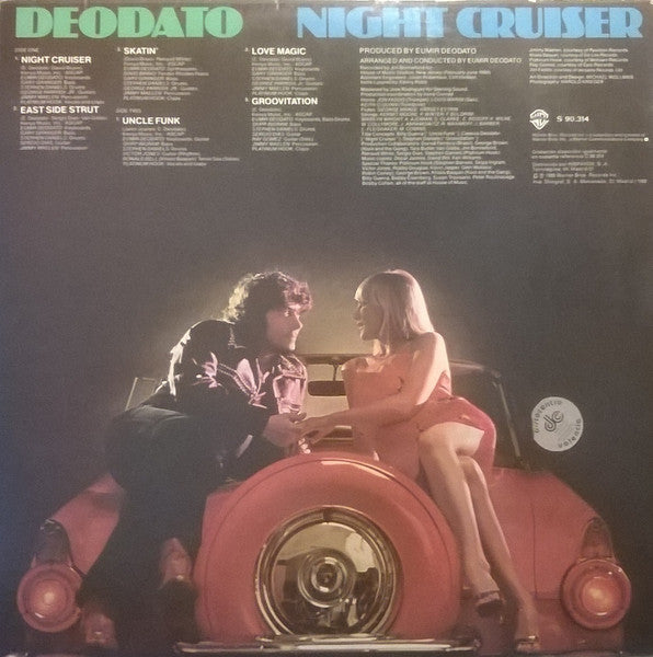 Deodato - Night Cruiser - Mint- LP Record 1980 Warner Bros Spain Vinyl - Jazz-Funk / Disco - Shuga Records