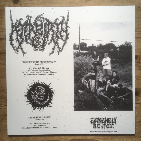 Afterbirth - Brutal Inception - New LP Record 2022 Extremely Rotten Denmark Black Vinyl & Insert - Death Metal - Shuga Records