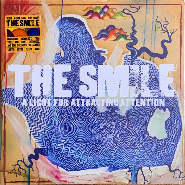 The Smile – A Light For Attracting Attention - New 2 LP Record 2022 XL Recordings Yellow Vinyl - Art Rock / Indie Rock - Shuga Records