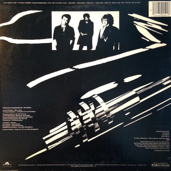 Jon Butcher Axis Jon Butcher Axis - Mint- LP Record 1983 Polydor USA Vinyl - New Wave / Pop Rock / Blues Rock - Shuga Records