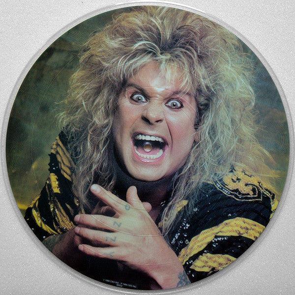 Ozzy Osbourne - Ultimate Live Ozzy - VG LP Record 1986 Columbia USA Original Picture Disc Vinyl - Heavy Metal - Shuga Records