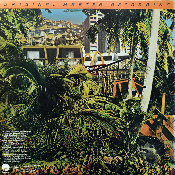 Country Joe Mcdonald - Paradise With An Ocean View - Mint- (VG+ cover) LP Record 1981 Mobile Fidelity Sound Lab MFSL Original Master Recording Japan Vinyl & Insert - Rock / Folk Rock - Shuga Records