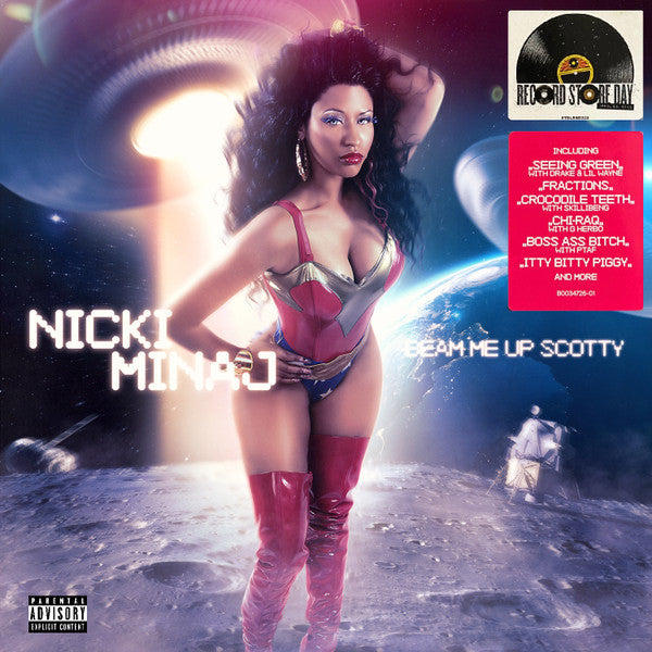 Nicki Minaj - Beam Me Up Scotty (2009) - Mint- 2 LP Record Store Day 2022 Republic RSD Dragon Fruit Vinyl - Hip Hop / Pop / Mixtape - Shuga Records