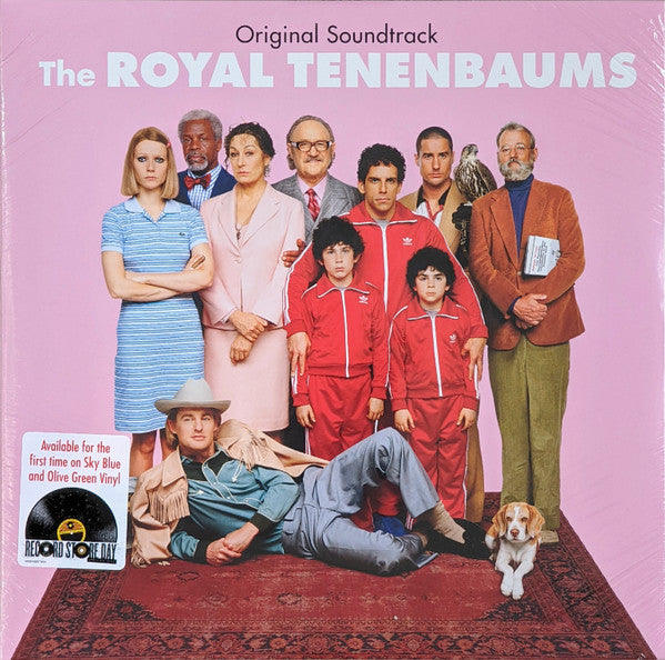 Various - The Royal Tenenbaums (Original Motion Picture 2001) - New 2 LP Record Store Day 2022 Hollywood Sky Blue & Olive Green Vinyl - Soundtrack - Shuga Records