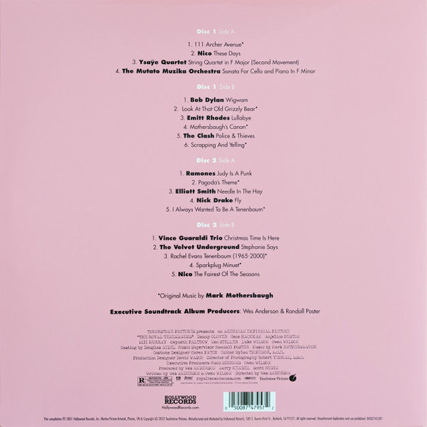 Various - The Royal Tenenbaums (Original Motion Picture 2001) - New 2 LP Record Store Day 2022 Hollywood Sky Blue & Olive Green Vinyl - Soundtrack - Shuga Records