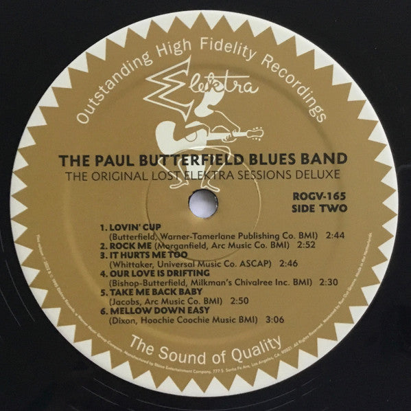 The Paul Butterfield Blues Band - The Original Lost Elektra Sessions Deluxe - Mint- 3 LP Record Store Day 2022 Elektra Run Out Groove RSD Vinyl - Blues / Rock - Shuga Records