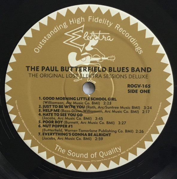 The Paul Butterfield Blues Band - The Original Lost Elektra Sessions Deluxe - Mint- 3 LP Record Store Day 2022 Elektra Run Out Groove RSD Vinyl - Blues / Rock - Shuga Records