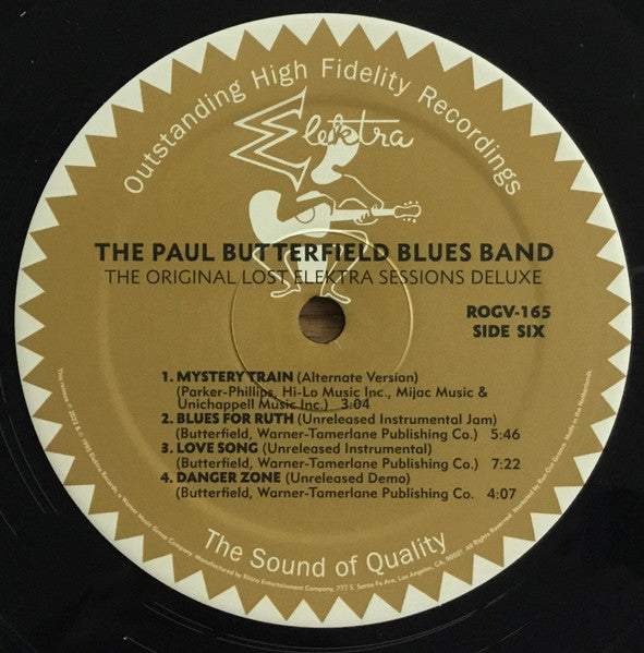 The Paul Butterfield Blues Band - The Original Lost Elektra Sessions Deluxe - Mint- 3 LP Record Store Day 2022 Elektra Run Out Groove RSD Vinyl - Blues / Rock - Shuga Records