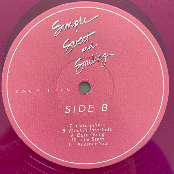 洋楽 Kacy Hill-Simple,Sweet,and Smiling LP Kacy Hill - Simple, Sweet, And Smiling - Mint- LP Record 2021