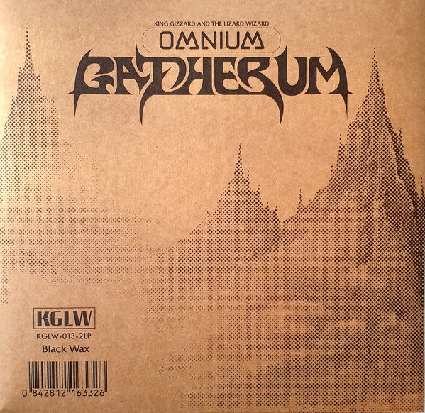 King Gizzard And The Lizard Wizard – Omnium Gatherum - New 2 LP Record 2022 KGLW Black Vinyl - Psychedelic Rock - Shuga Records