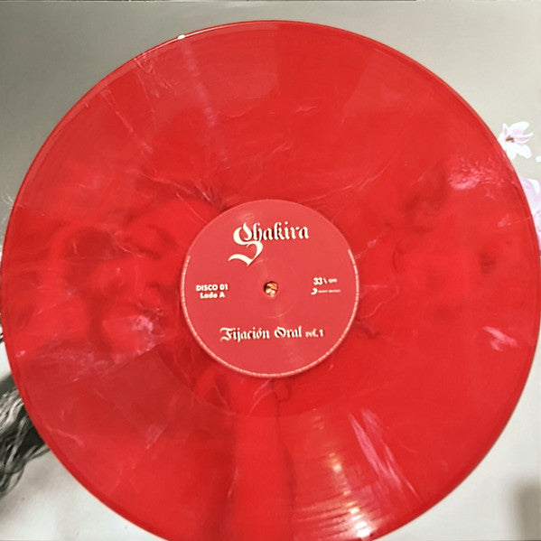 Shakira - Fijación Oral Vol. 1 / Oral Fixation Vol. 2 - Mint- 2 LP Record 2022 Sony Mexico Red Green with White Marble Vinyl - Latin Pop / Pop Rock - Shuga Records