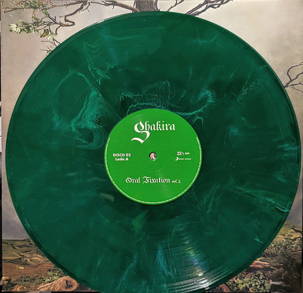 Shakira - Fijación Oral Vol. 1 / Oral Fixation Vol. 2 - Mint- 2 LP Record 2022 Sony Mexico Red Green with White Marble Vinyl - Latin Pop / Pop Rock - Shuga Records