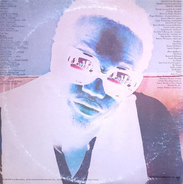 Bobby Womack - Communication - VG+ (VG cover) LP Record 1971 United Artists USA Vinyl - Funk / Soul - Shuga Records