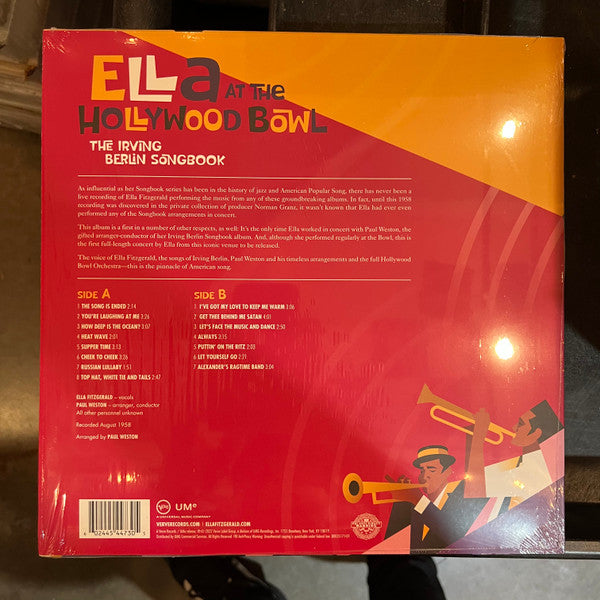 Ella Fitzgerald - Ella At The Hollywood Bowl: The Irving Berlin Songbook - New LP Record 2022 Verve Vinyl - Jazz / Live - Shuga Records