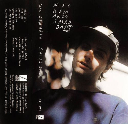 Mac DeMarco - Salad Days - New Cassette 2025 Captured Tracks Vinyl