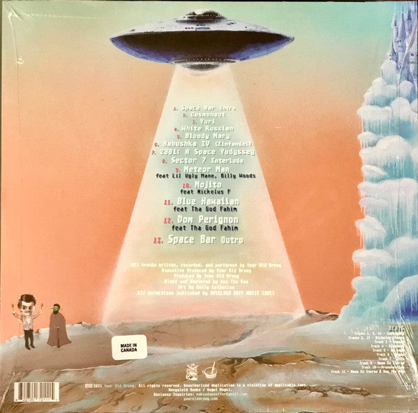 Your Old Droog – Space Bar - New LP Record 2022 Nature Sounds Black Vinyl - Hip Hop - Shuga Records
