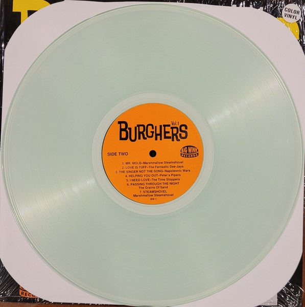 Various - Burghers Vol. 1 - Mint- LP Record 1997 Big Wink USA Coke Bottle Green Vinyl - Garage Rock / Psychedelic Rock