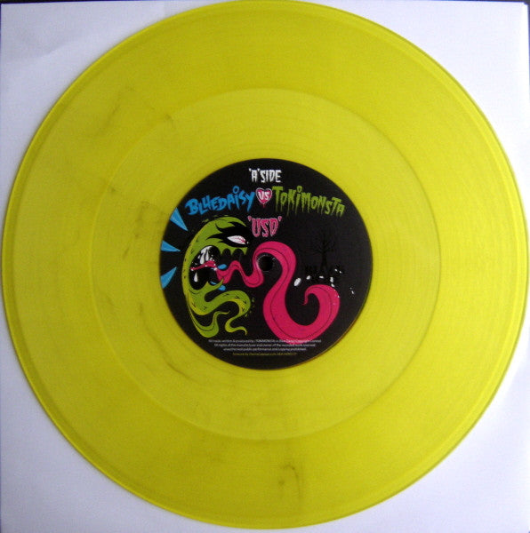 Blue Daisy vs TOKiMONSTA - USD / Free Dem - New 10" Single Record 2010 Team Acre UK Vinyl - Hip Hop / Experimental / Beats - Shuga Records
