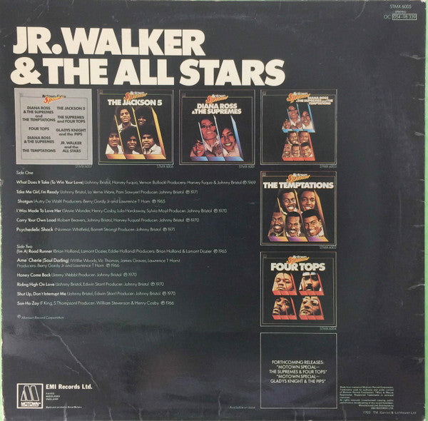 Jr. Walker And The All Stars - Motown Special Jr. Walker And The All Stars - VG+ LP Record 1977 Motown UK Vinyl - Soul / Disco - Shuga Records