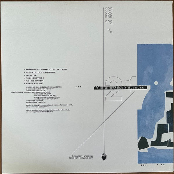 Isotope 217° – The Unstable Molecule (1997) - Mint- LP Record 2022 Thrill Jockey USA Blue Vinyl & Download - Chicago Jazz / Future Jazz / Abstract - Shuga Records