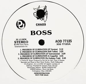 Boss - Progress Of Elimination - New 12