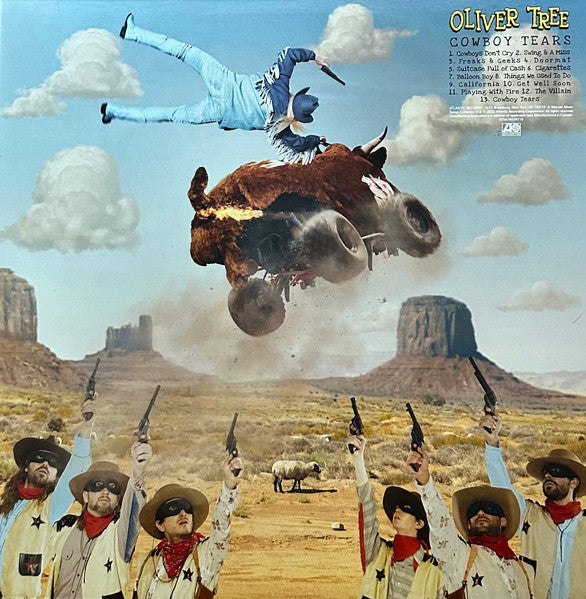 Oliver Tree - Cowboy Tears - New LP Record 2022 Atlantic Black Vinyl - Alternative Rock / Pop Rock - Shuga Records