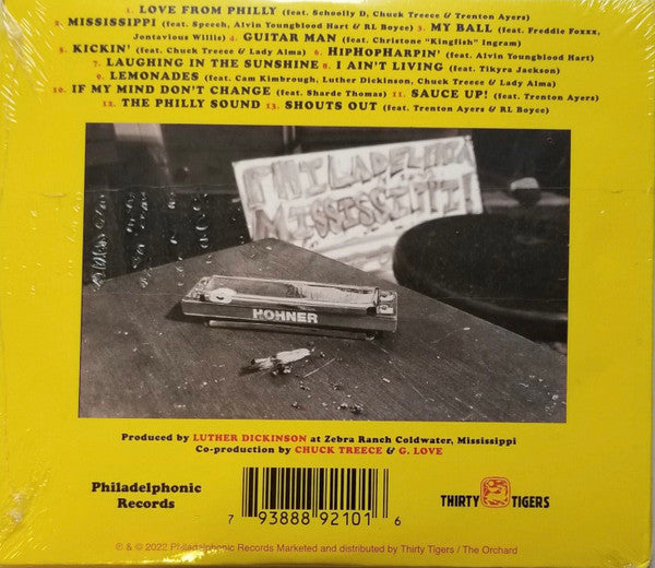 Signed Autographed - G. Love – Philadelphia Mississippi - New CD Album 2022 Thirty Tigers Philadelphonic - Jam Band / Funk - Shuga Records