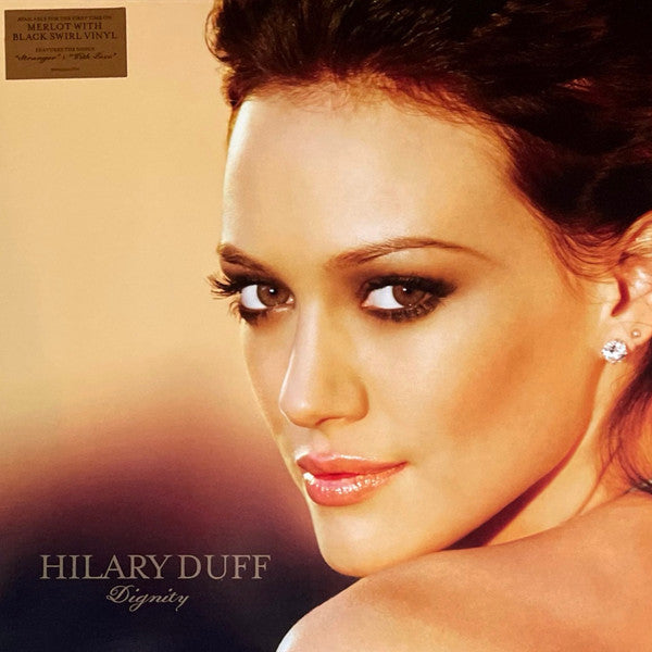 Hilary Duff - Dignity - New LP Record 2022 Hollywood Records Merlot With Black Swirl Vinyl - Pop / Dance-pop - Shuga Records