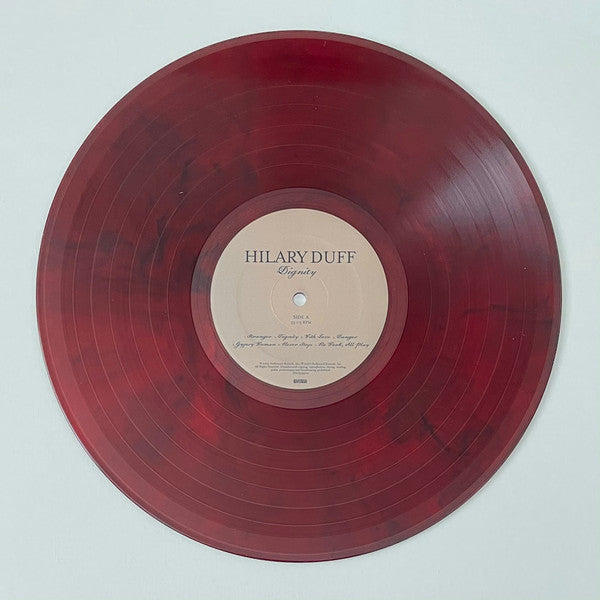 Hilary Duff - Dignity - New LP Record 2022 Hollywood Records Merlot With Black Swirl Vinyl - Pop / Dance-pop - Shuga Records