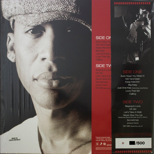 Raphael Saadiq - The Way I See It (2008) - New LP Record 2022 Columbia Get On Down Translucent Red Smoke Vinyl, Numbered & OBI - Soul - Shuga Records