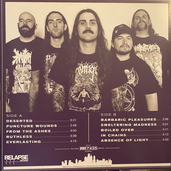 Gatecreeper - Deserted (2019) - New LP Record 2022 Relapse Deep Purple Cloudy Vinyl & Insert - Death Metal - Shuga Records