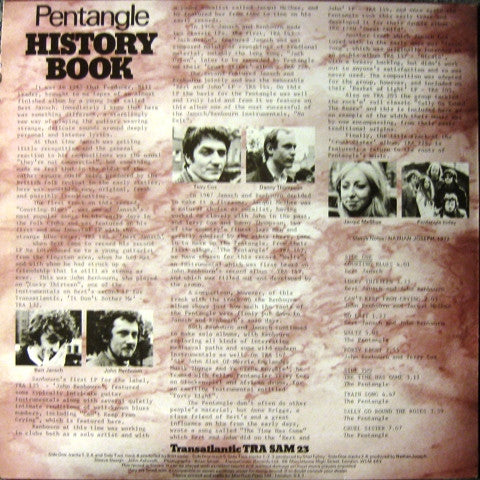 Pentangle - History Book - Mint- LP Record 1972 Transatlantic Original UK Vinyl - Folk - Shuga Records