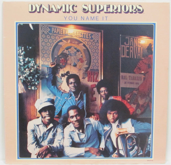 Dynamic Superiors - You Name It - VG+ LP Record 1976 Motown USA Original Vinyl - Soul / Funk / Disco - Shuga Records