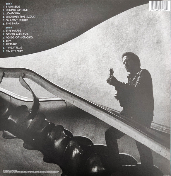 DAMAGED COVER - Eddie Vedder - Earthling - New LP Record 2022 Republic Indie Exclusive Blue / Black Vinyl & Booklet - Rock / Alternative Rock - Shuga Records