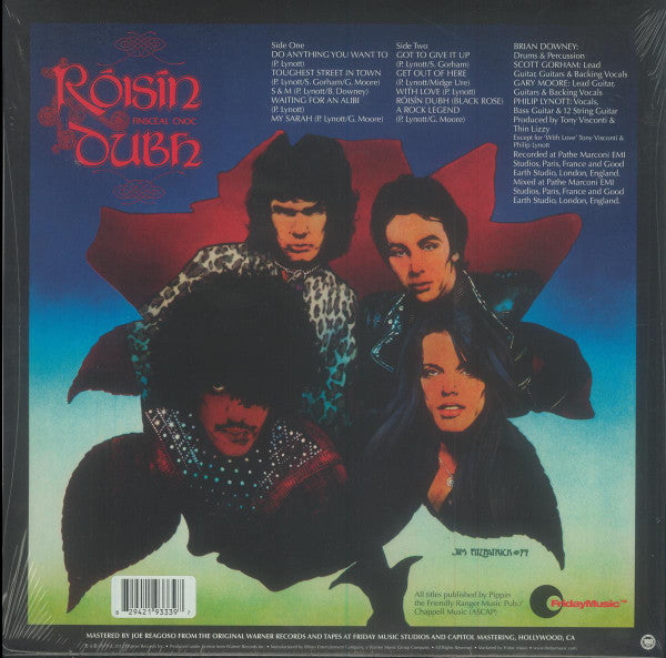 DAMAGED COVER - Thin Lizzy - Black Rose (A Rock Legend) (1979) - New LP Record 2022 Friday Music USAA Blue Vinyl - Classic Rock / Hard Rock - Shuga Records