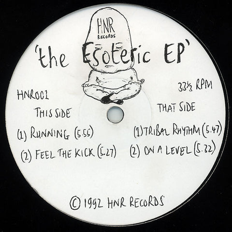 Chris Energy – The Esoteric EP - VG 12" Single Record 1992 HNR UK Vinyl - Techno / Breakbeat