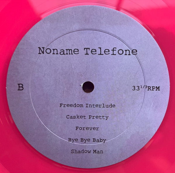 Noname - Telefone (2016) - Mint- LP Record 2022 Unofficial Hot Pink Vinyl - Chicago Hip Hop - Shuga Records