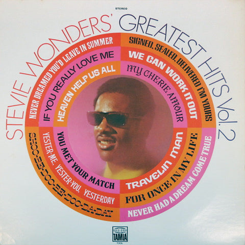 Stevie Wonder - Greatest Hits Vol. 2 (1971) - New LP Record 2018 Universal Vinyl - Funk / Soul