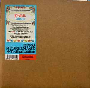 Kung Muskelmage & Trollkarlsödlan - Fjäril 3000 - New LP Record 2022 Self Released Blue Vinyl - Rock - Shuga Records