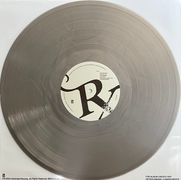 ROLE MODEL - Rx - New LP Record 2022 Interscope Exclusive Silver Metallic Vinyl - Pop / Pop Rap
